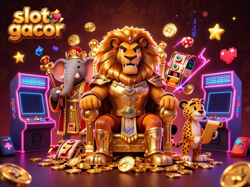 Menangkan jackpot besar di slot gacor dengan raja singa dan teman-temannya dalam suasana yang memukau.